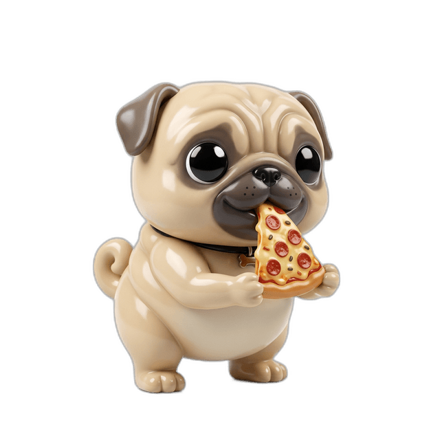Pug Pizza Funko